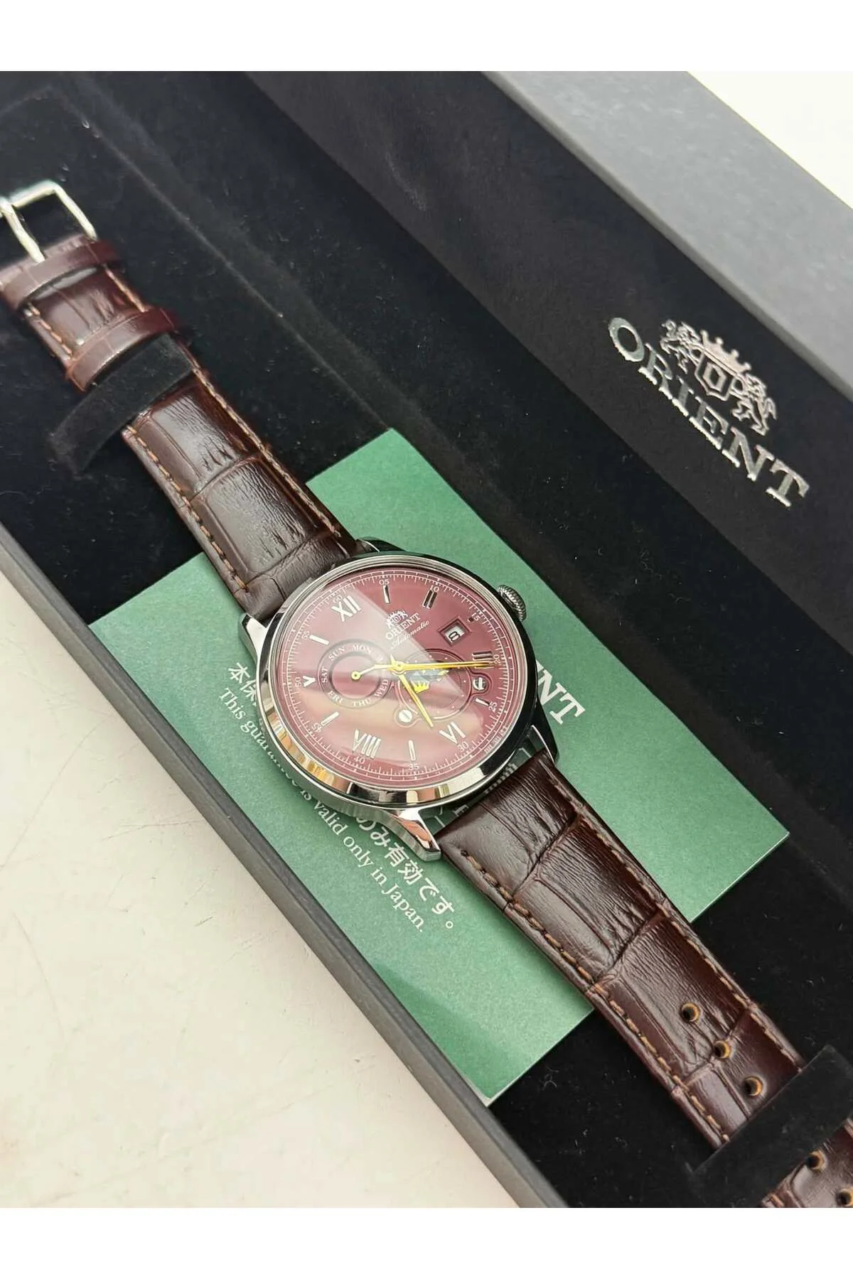 Bambino Sun & Moon 41,5mm Otomatik Erkek Kol Saati RA-AK0807R30B