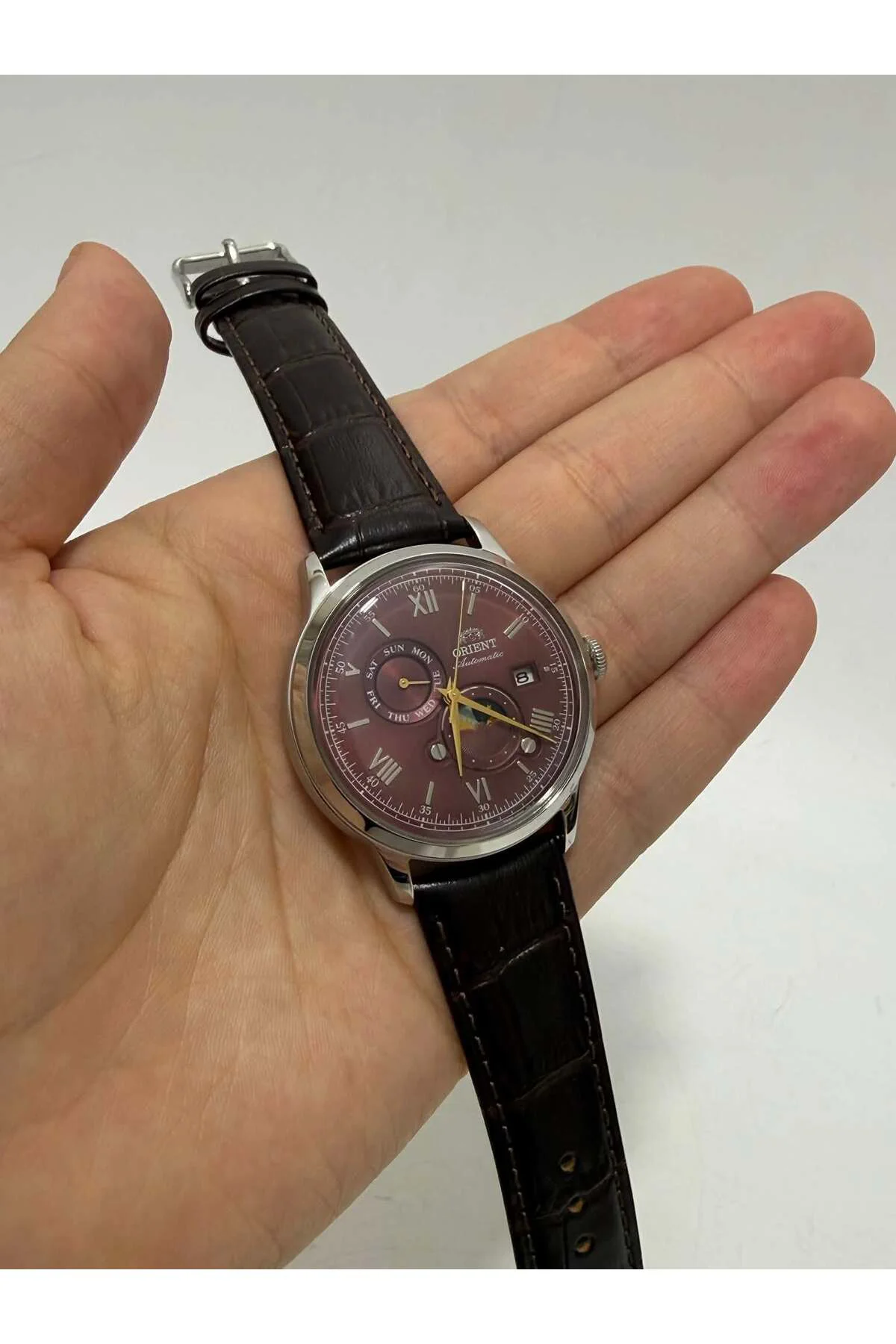 Bambino Sun & Moon 41,5mm Otomatik Erkek Kol Saati RA-AK0807R30B