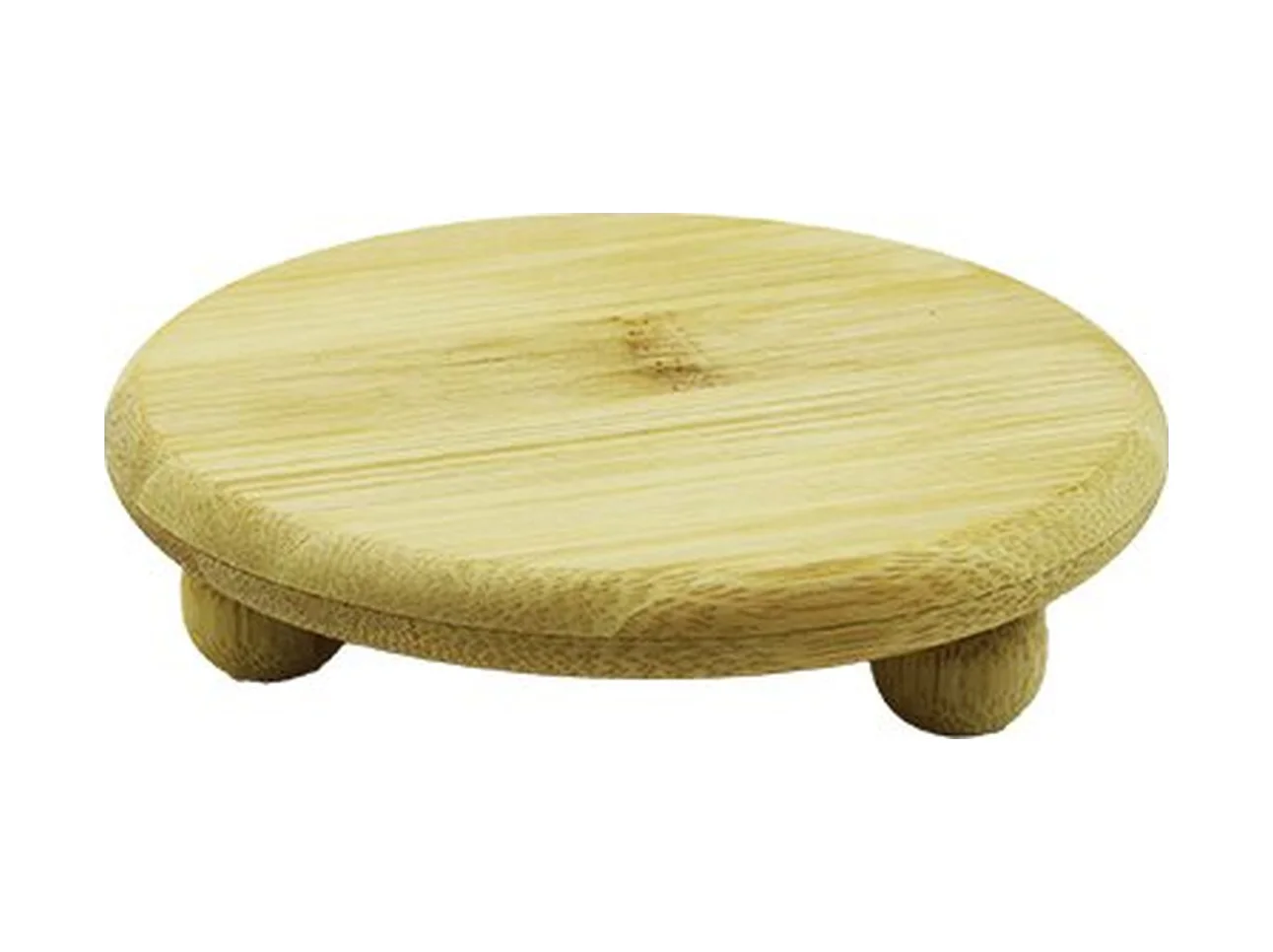 Bamboo Bambu Sunum Tabak Ayaklı 11x11cm 5224 Çok Renkli