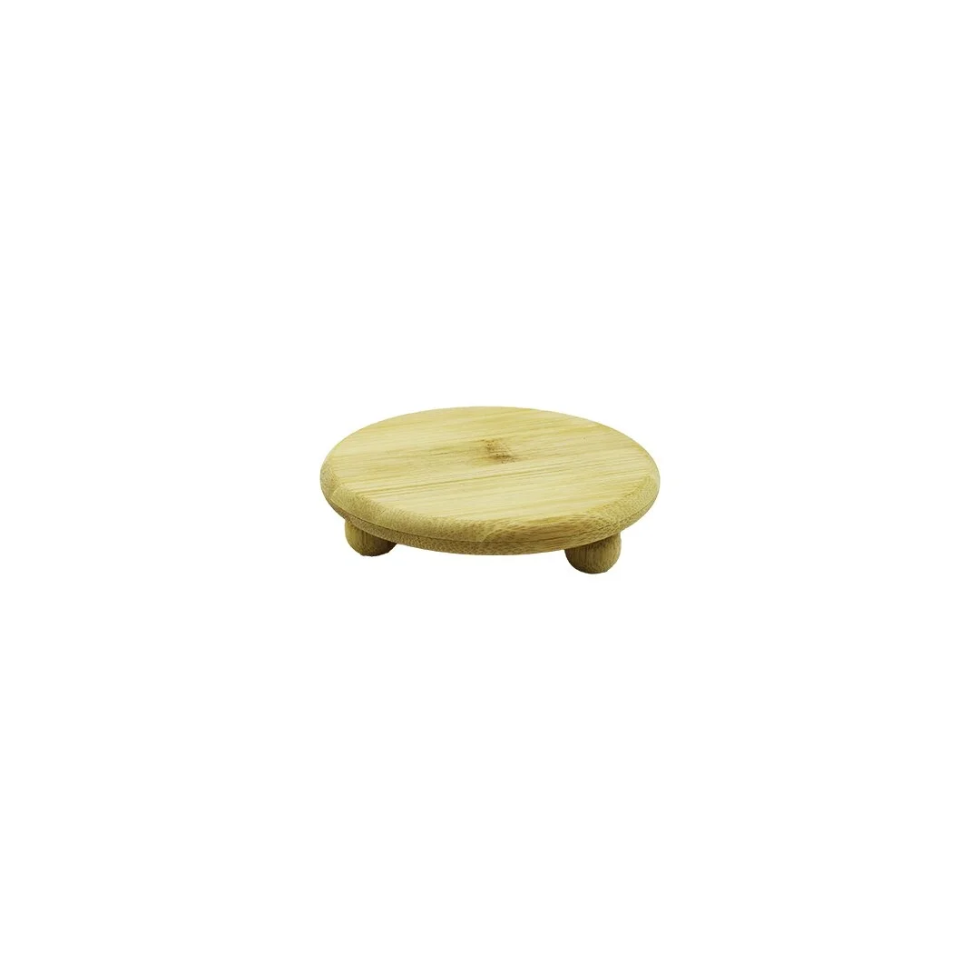 Bamboo Bambu Sunum Tabak Ayaklı 11x11cm Bx40 Bamboo Bambu Sunum Tabak Ayaklı 11x11cm Bx40