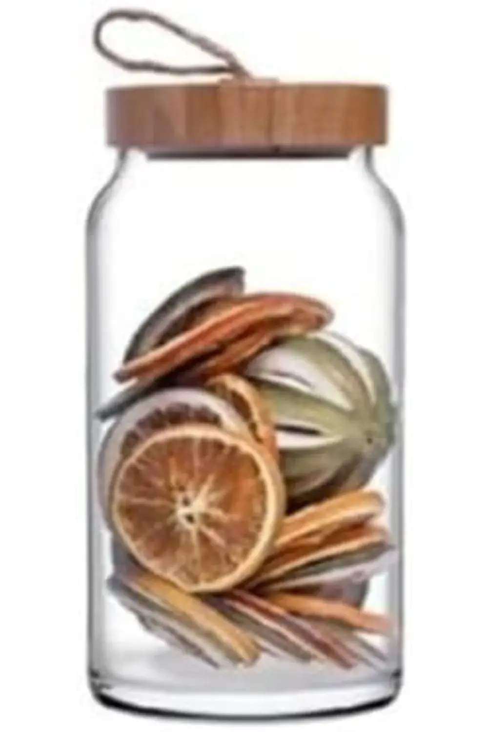 Bamboo Kapaklı Kavanoz 1130cc 4 Adet 43593 395519