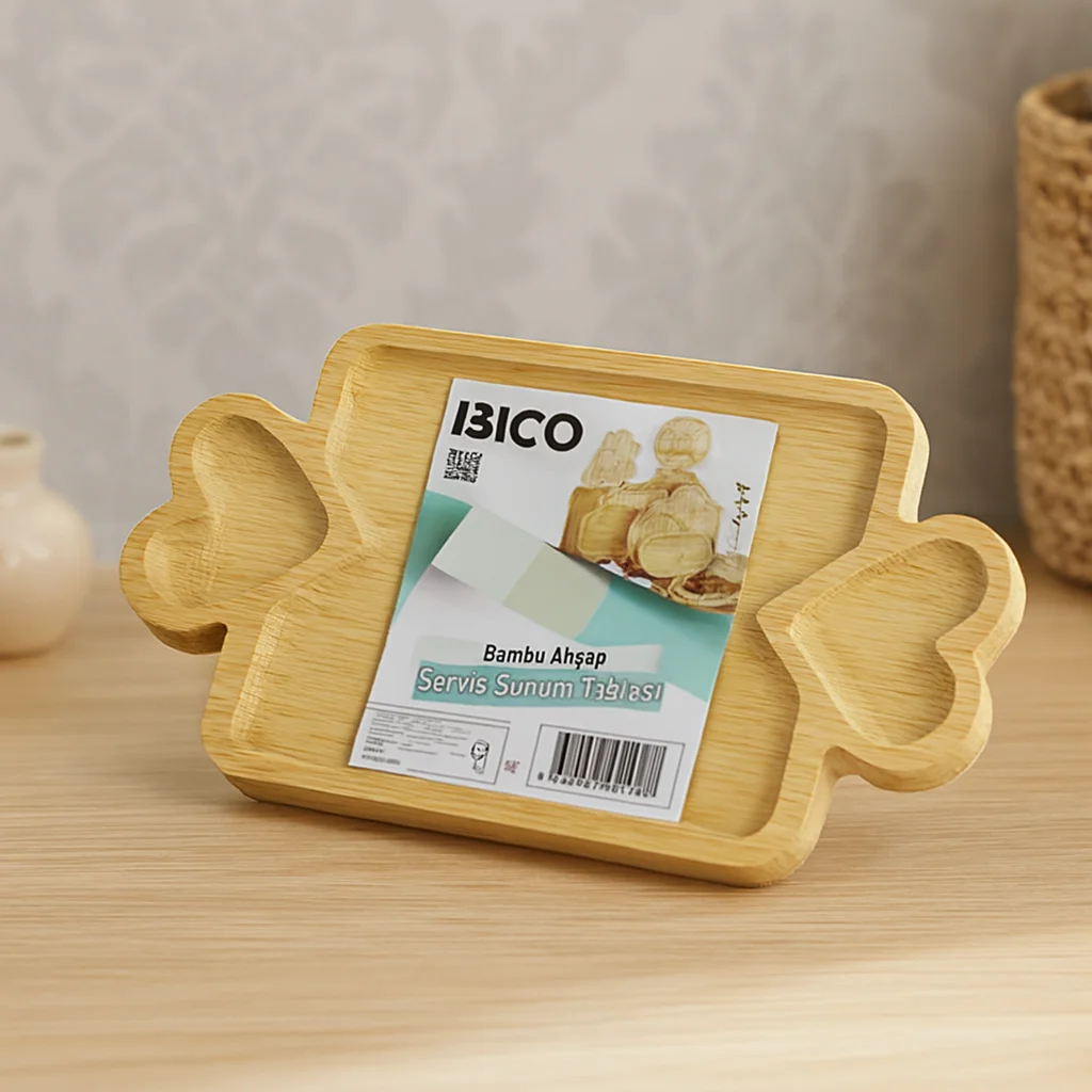 Bambu Ahşap Servis Tepsisi 25x14 cm - 3 Bölmeli Sunum Tahtası Fiyatı, Yorumları ve Özellikleri