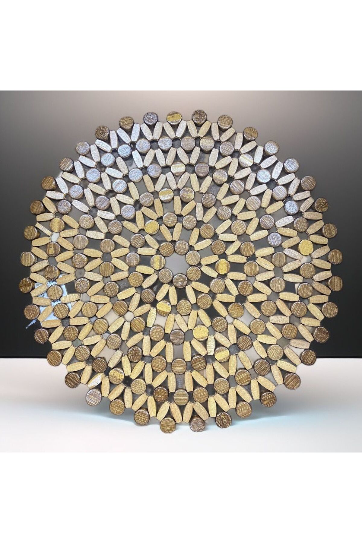 Elif Aksesuar Bambu Amerikan Servis Kahverengi