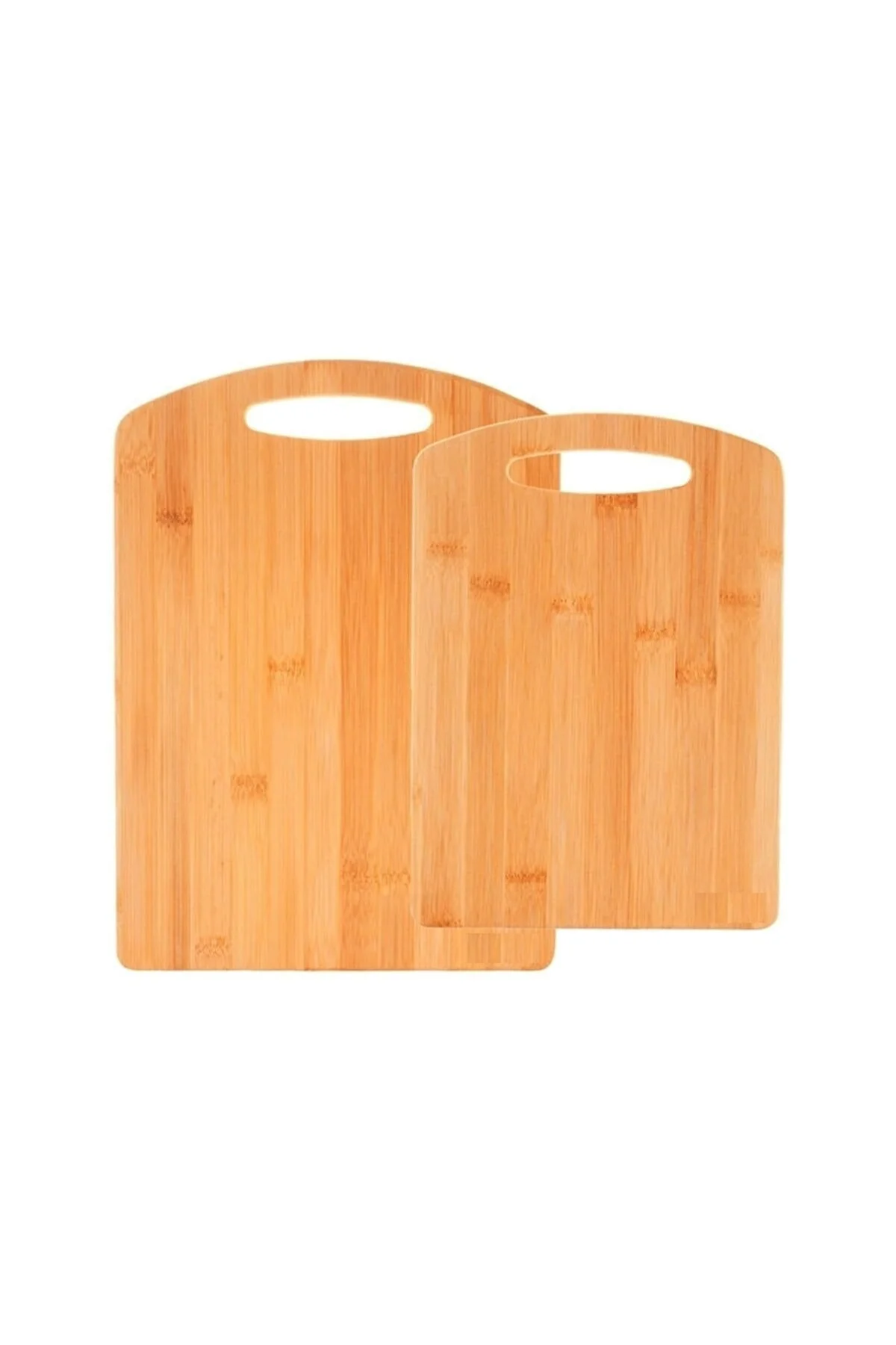 Bambu Antibakteriyel 2 Li Kesme Tahtası Kesim Panosu Doğrama Taht