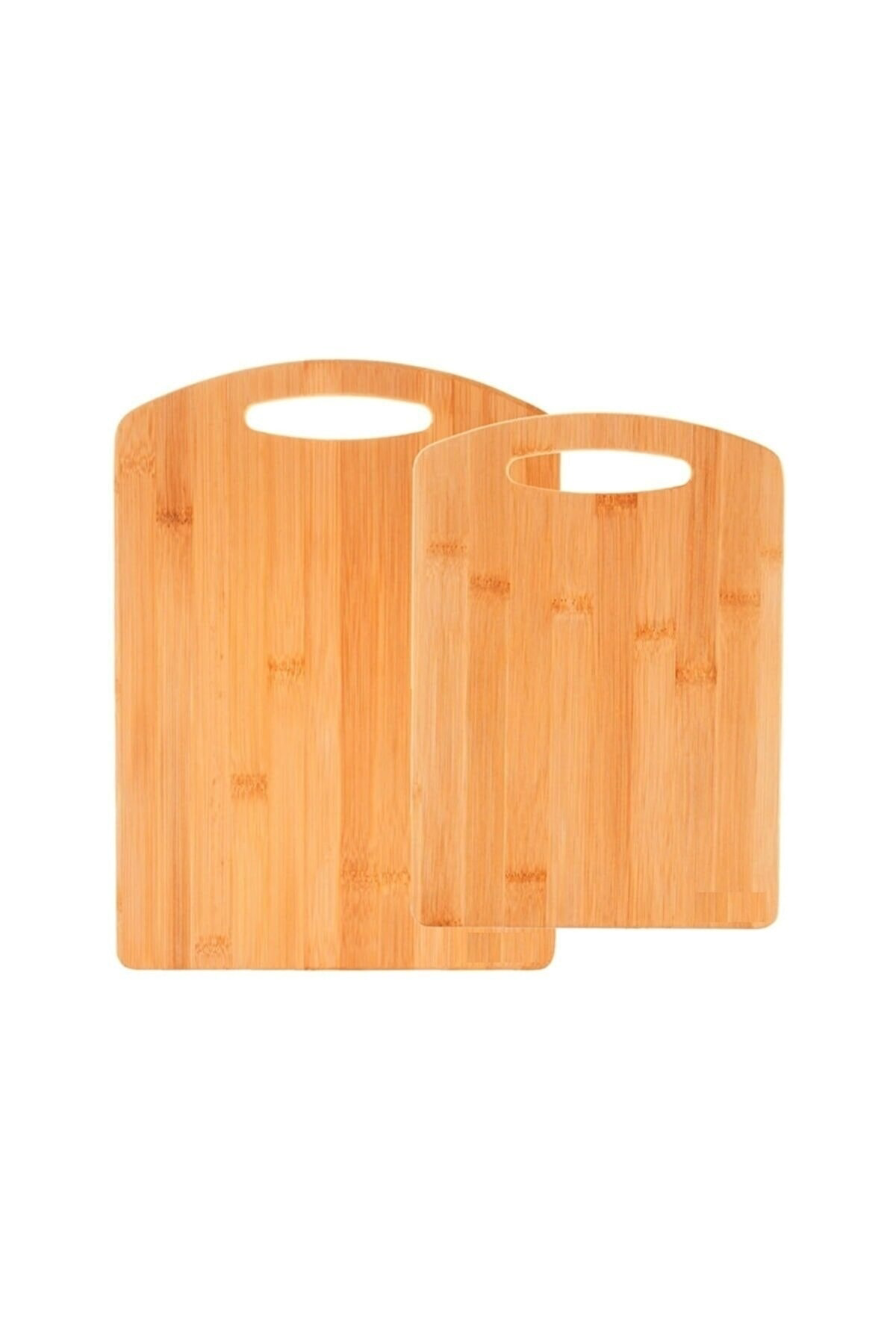 Canderel Bambu Antibakteriyel 2 Li Kesme Tahtası Kesim Panosu Doğrama Taht