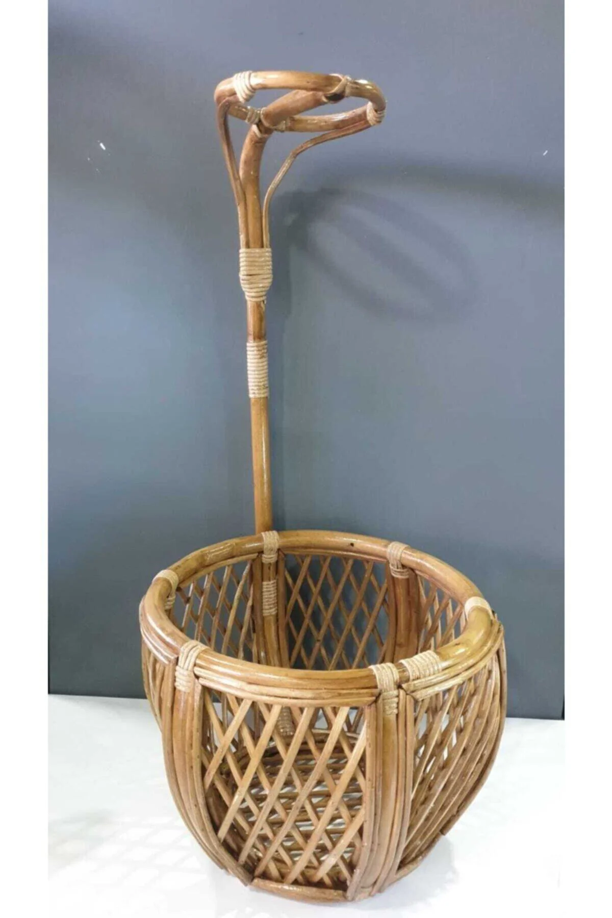 Bambu Çiçeklik Çok Amaçlı Dekor