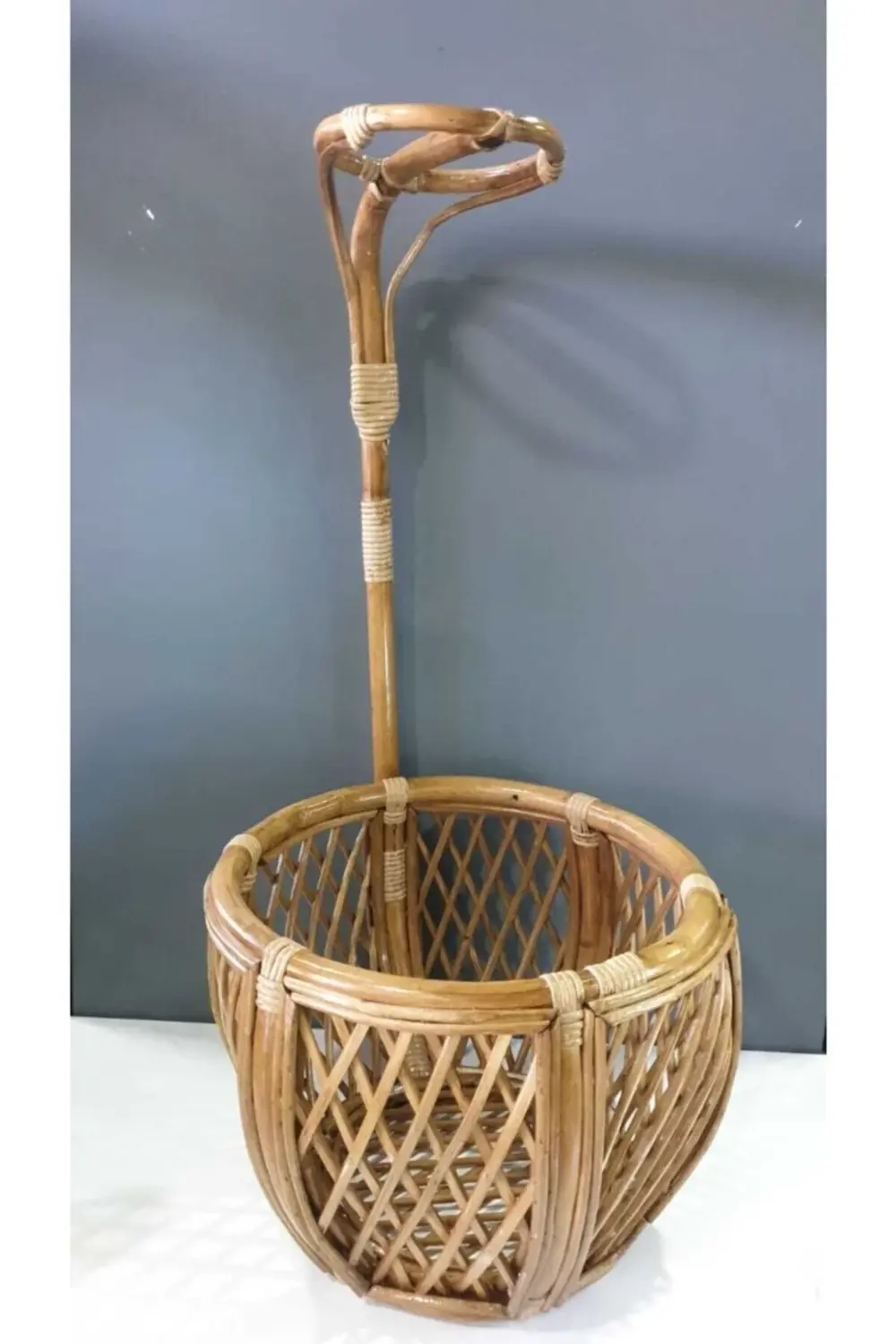 Bambu Çiçeklik Çok Amaçlı Dekor