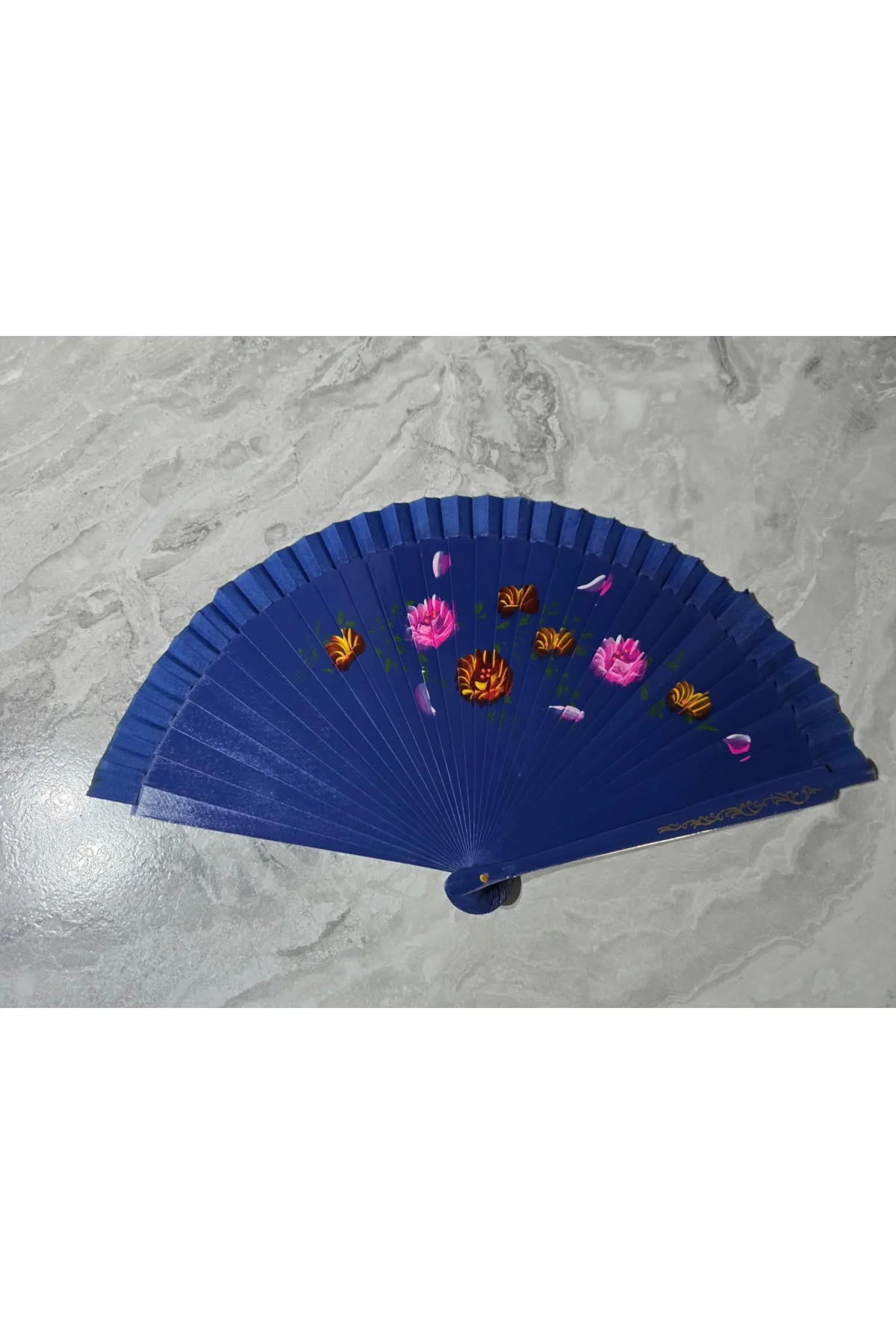Bambu Çift Taraflı Yelpaze Karışık Renkler 12'Li Paket Bambu Çift Taraflı Yelpaze Karışık Renkler 12'Li Paket