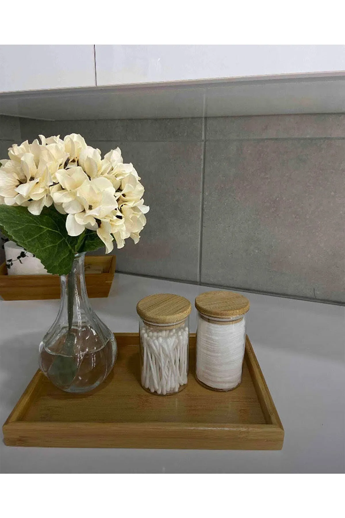 Just Cheap Store Bambu Çok Amaçli Düzenleyici Sunum Tepsisi (33 Cm X 22 Cm) 81287