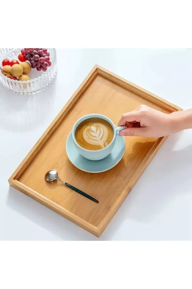 Bambu Çok Amaçlı Düzenleyici Sunum Tepsisi (33 Cm X 22 Cm) Royale