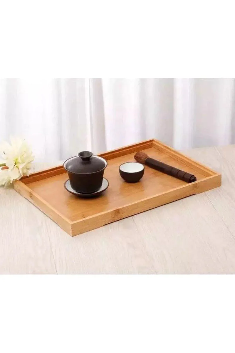 Bambu Çok Amaçlı Düzenleyici Sunum Tepsisi 33x22 Cm - Şık Masaüstü Organizatör Fiyatı, Yorumları ve Özellikleri