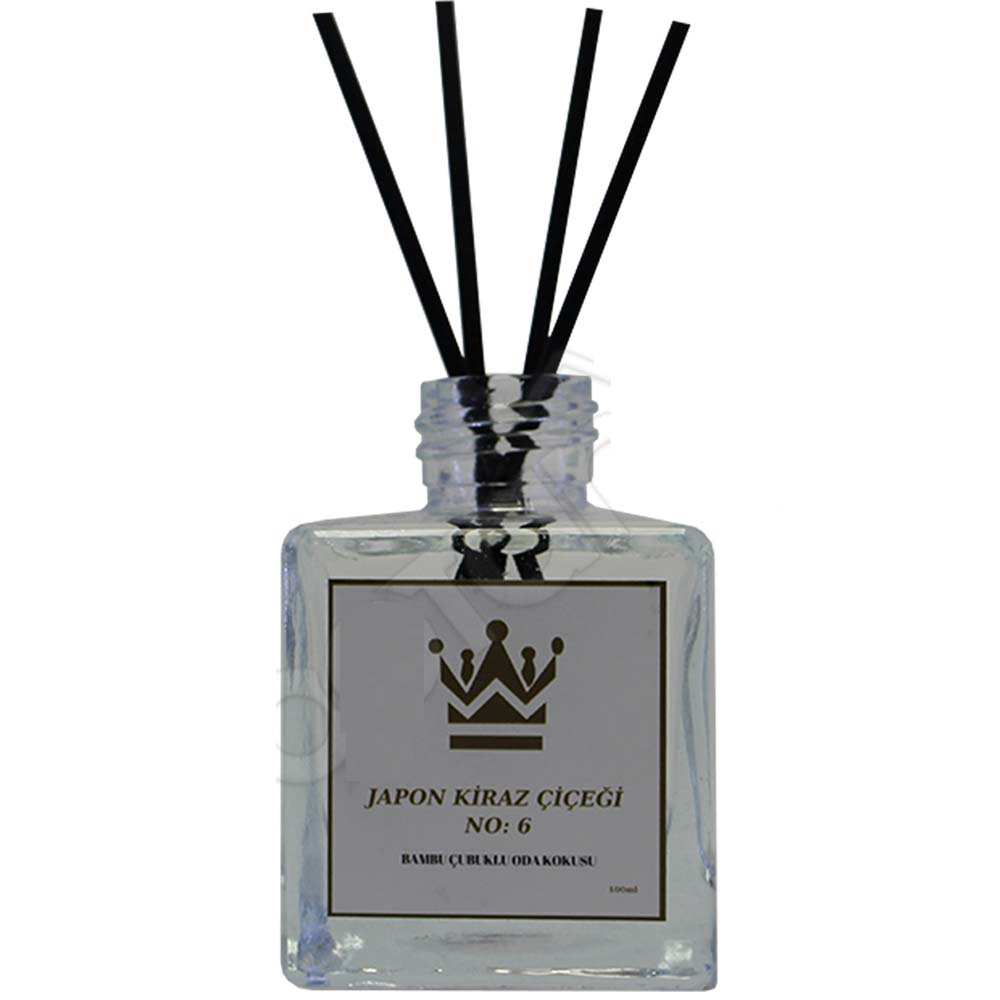 Luluyen Bambu Çubuklu 2 Adet 100 Ml Japon Kiraz Çiceği Oda Kokusu Koku Gi