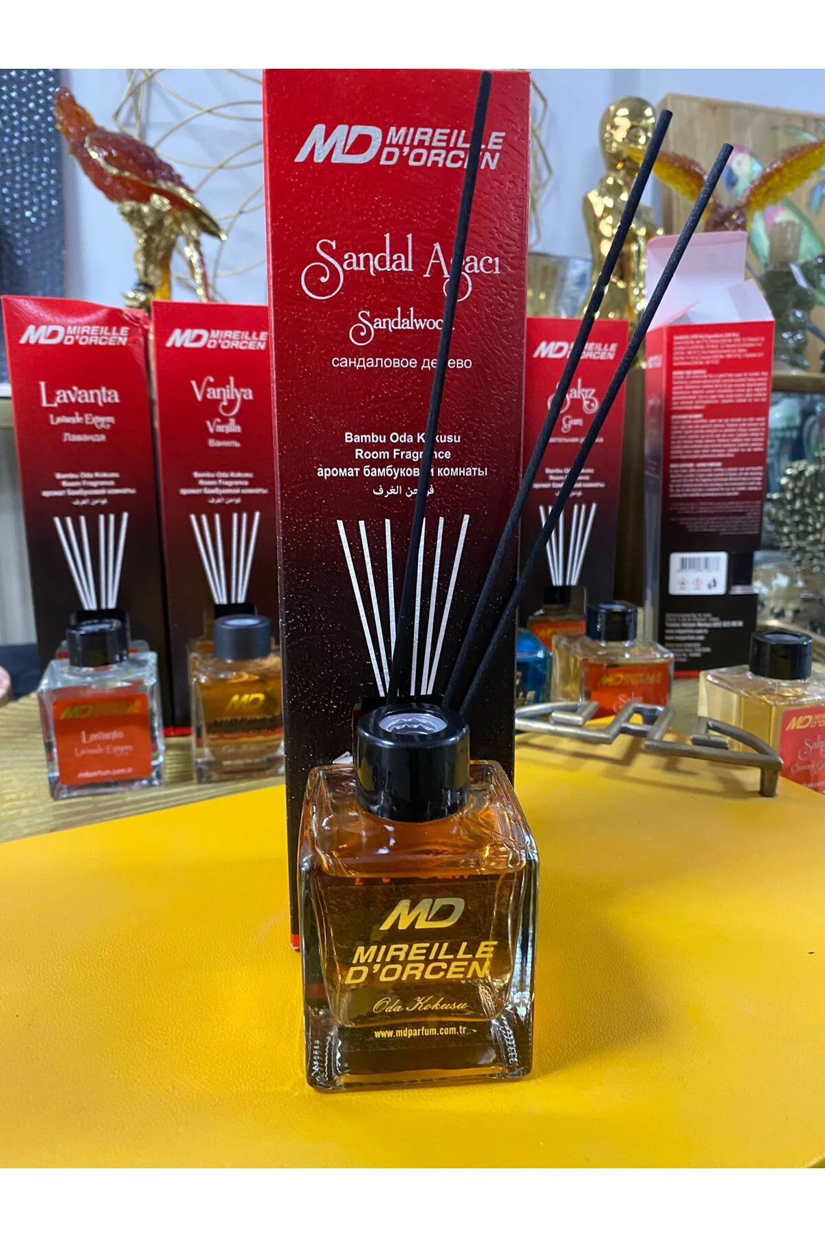 Bambu Çubuklu Oda Ortam Kokusu Sandal Ağacı 100ml - Görsel 2