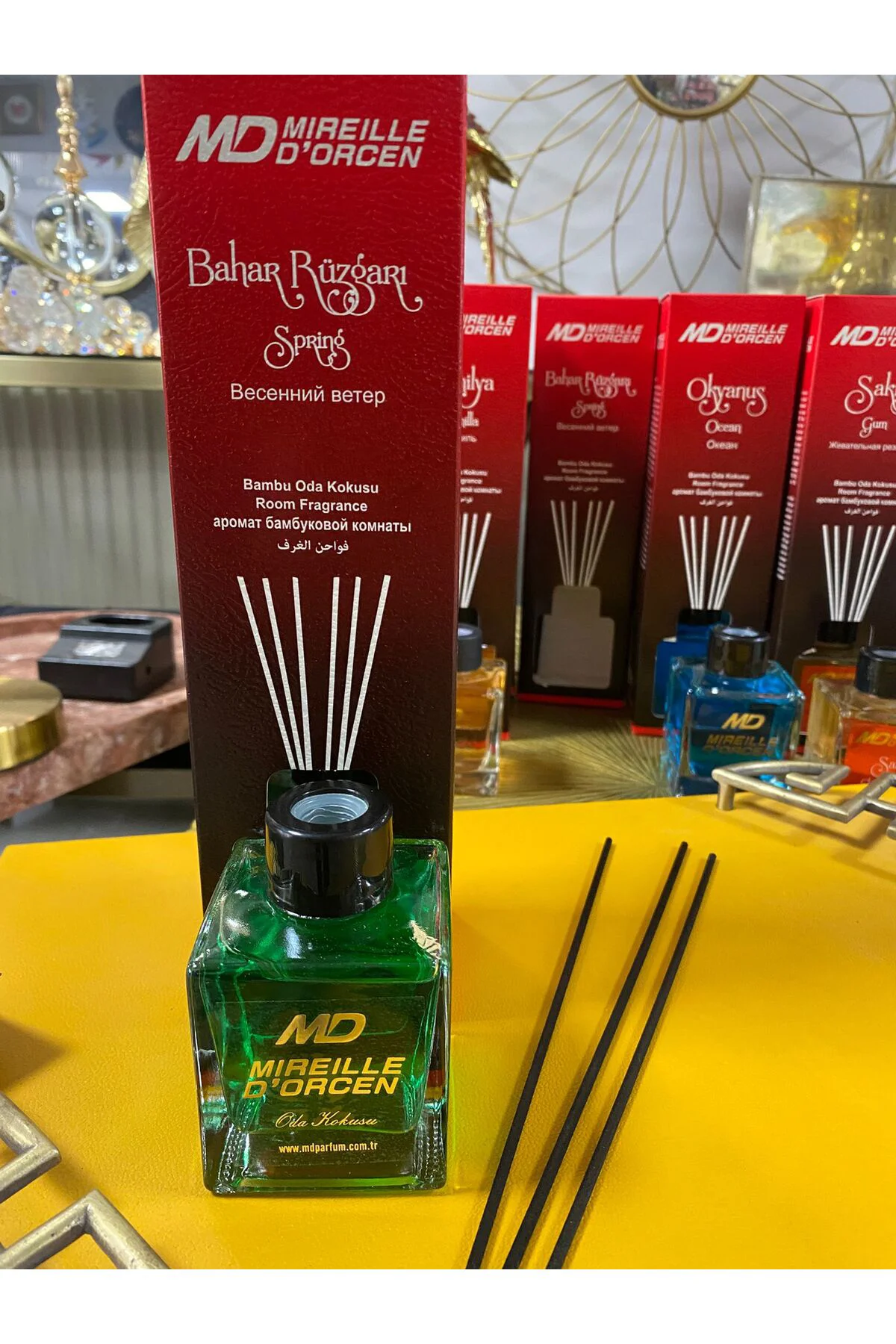 Bambu Çubuklu Oda Ortam Kokusu Bahar Rüzgarı 100 ml