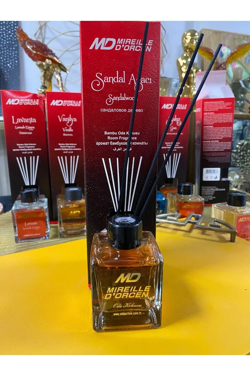 Bambu Çubuklu Oda Ortam Kokusu Sandal Ağacı 100ml