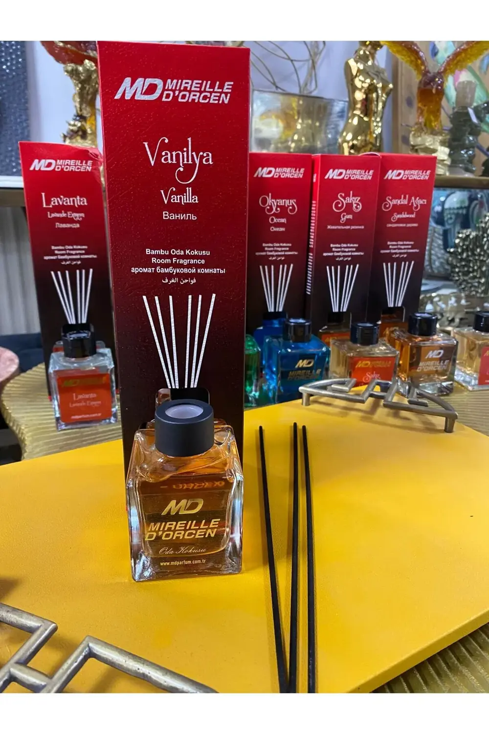 Bambu Çubuklu Oda Ortam Kokusu Vanilya