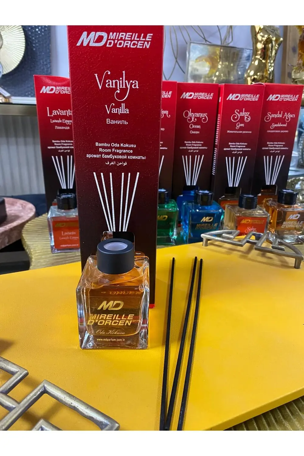 Bambu Çubuklu Oda Ortam Kokusu Vanilya