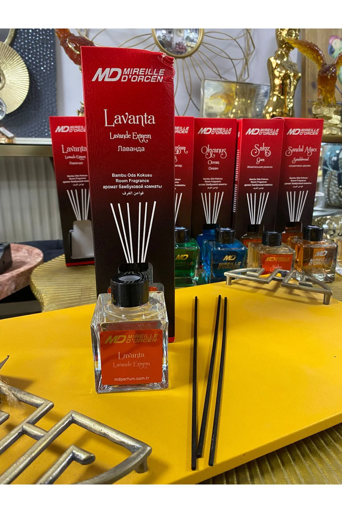 Bambu Çubuklu Ortam Oda Kokusu Lavanta