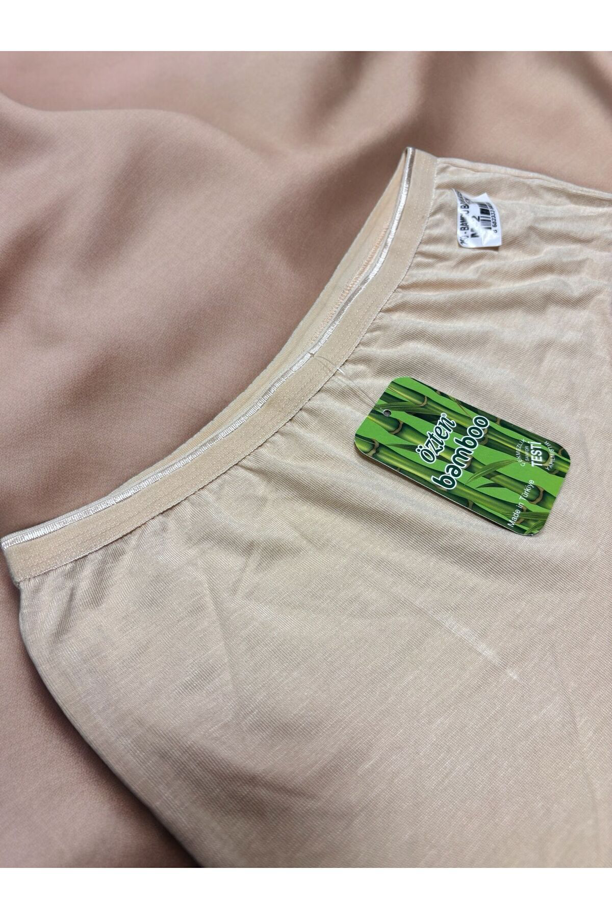 Özten Bambu Esnek İz Belli Etmeyen Yumuşak Doku Kadın Boxer