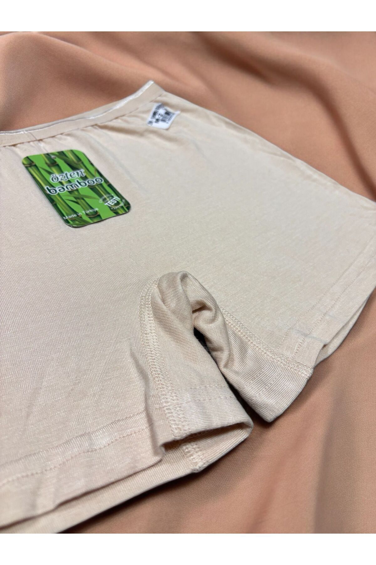 Özten Bambu Esnek İz Belli Etmeyen Yumuşak Doku Kadın Boxer