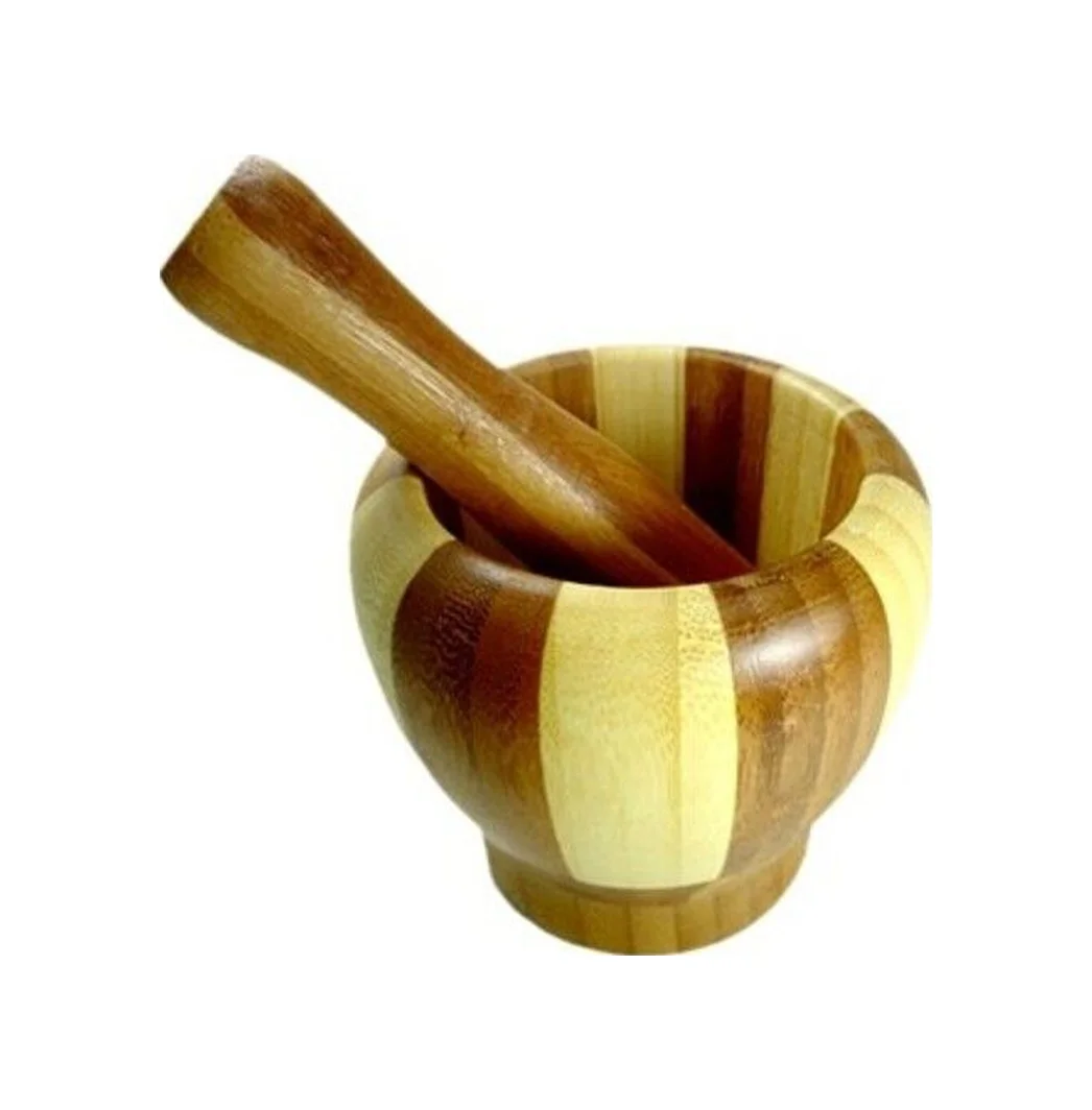 Bambu Havan Ahşap Büyük Diğer
