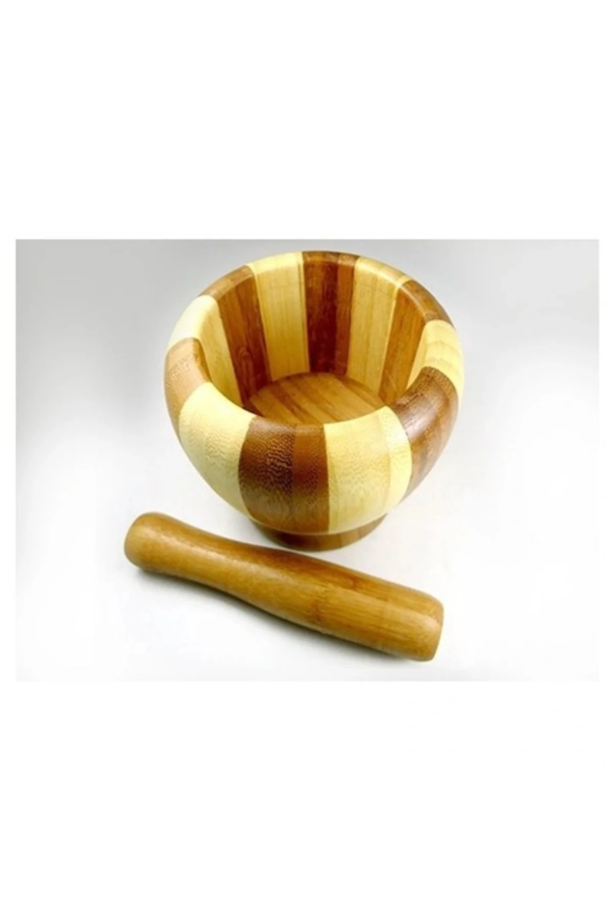 Bambu Havan (Ahşap) Büyük - Görsel 2