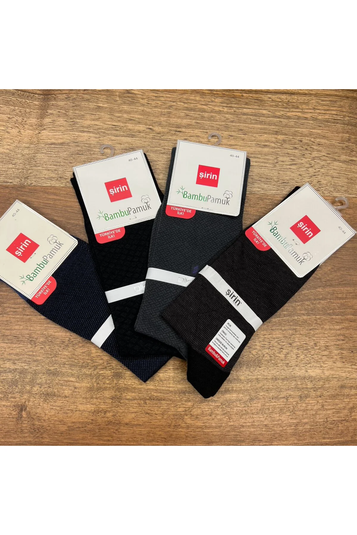 BAMBU JARKARLI DÜZ YAZLIK ERKEK ÇORAP (12 ADET) 40-44