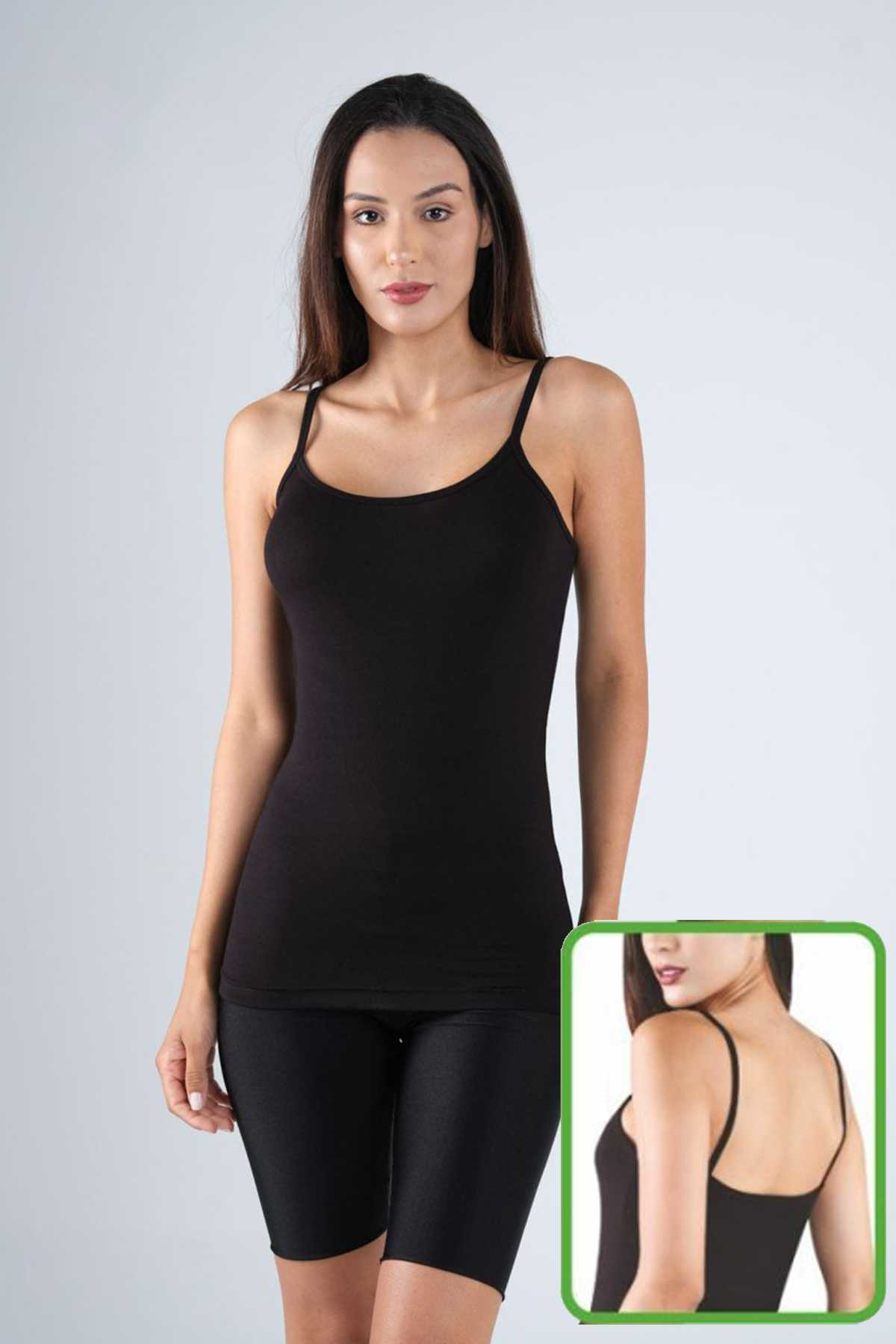 Just Cheap Store Bambu Kadin Askili Atlet Beyaz
