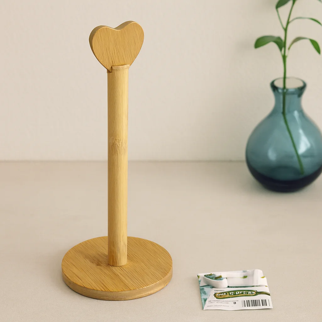 Bambu Kağıt Havluluk Yuvarlak Taban 12 cm Kalp Sap 28.5 cm Fiyatı, Yorumları ve Özellikleri