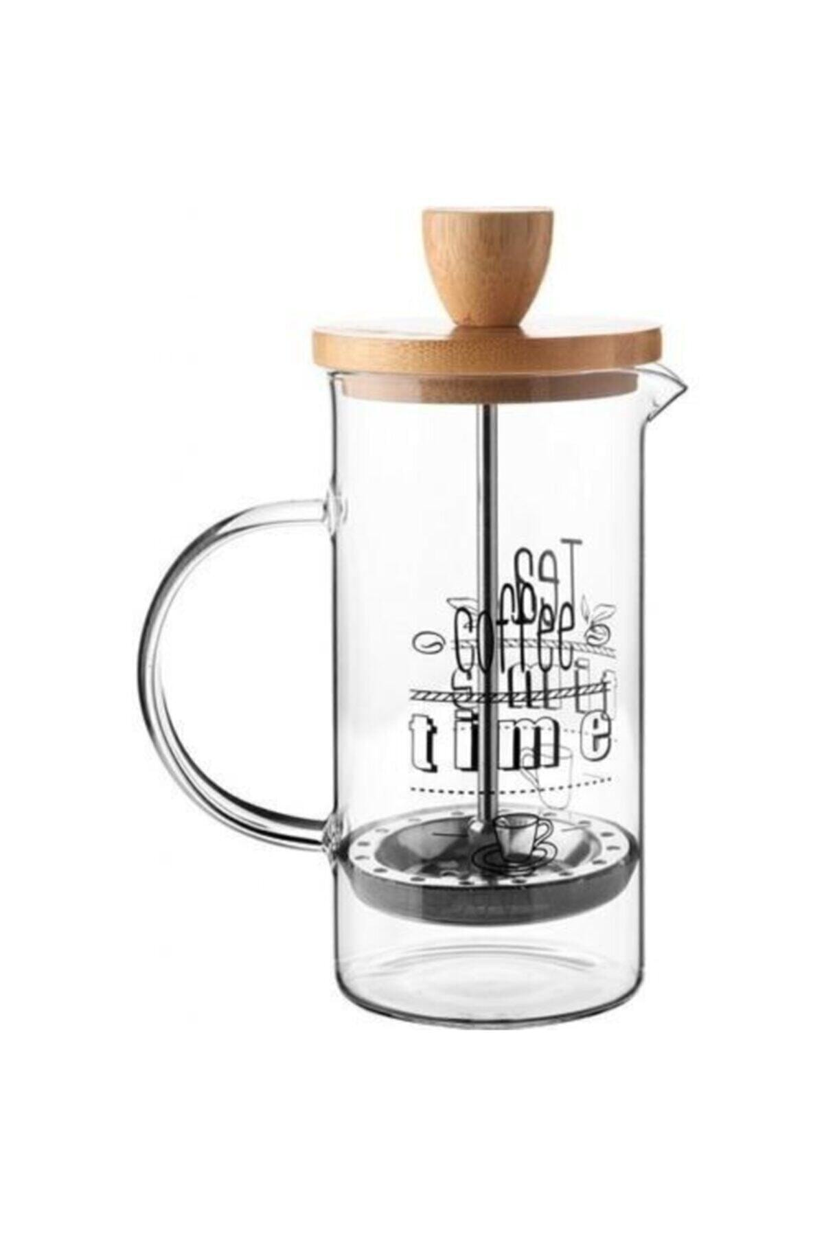 Balsa Bambu Kapaklı French Press 650 Ml
