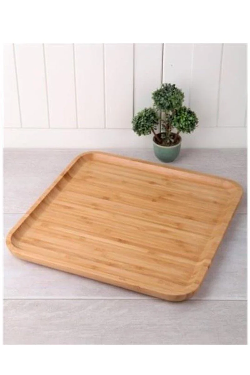 Bambu Kare Sunum Tabağı 30cm – Doğal ve Şık Sunum Fiyatı, Yorumları ve Özellikleri