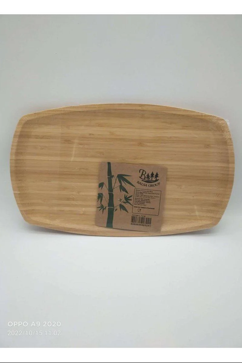 Bambu Kayık Sunum Tabağı 33x20 Cm - Doğal Sunum & Servis Fiyatı, Yorumları ve Özellikleri