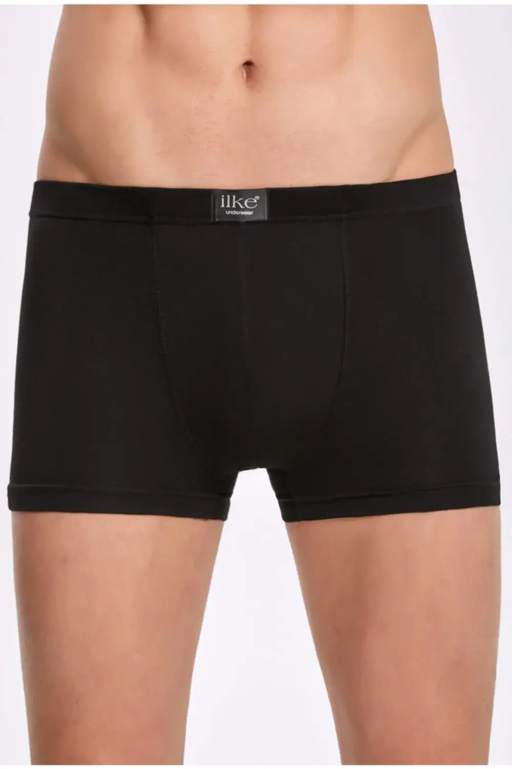 Bambu Likralı Erkek Boxer Siyah