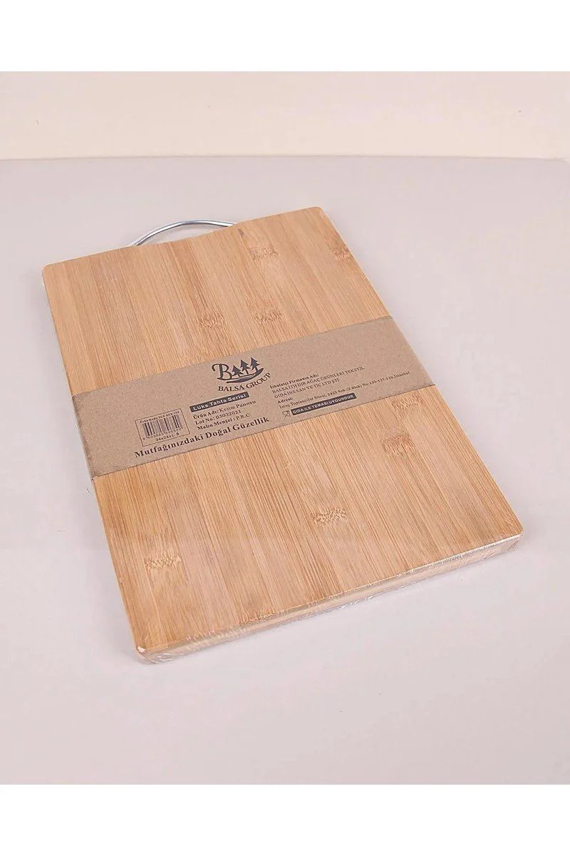 Bambu Metal Saplı Ekmek Kesme Tahtası 22x32 – Paslanmaz Çelik Saplı Kesme Tahtası Fiyatı, Yorumları ve Özellikleri