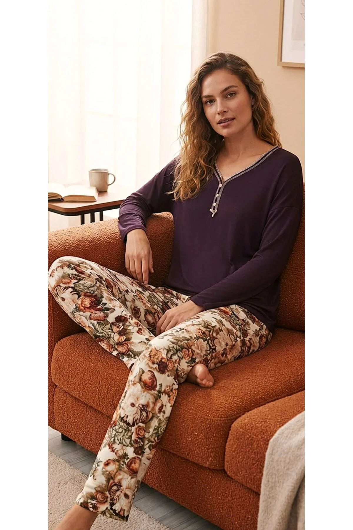Bambu Pamuk Uzun Kol Kadın Pijama Takımı Mevsimlik Fiyatı, Yorumları ve Özellikleri