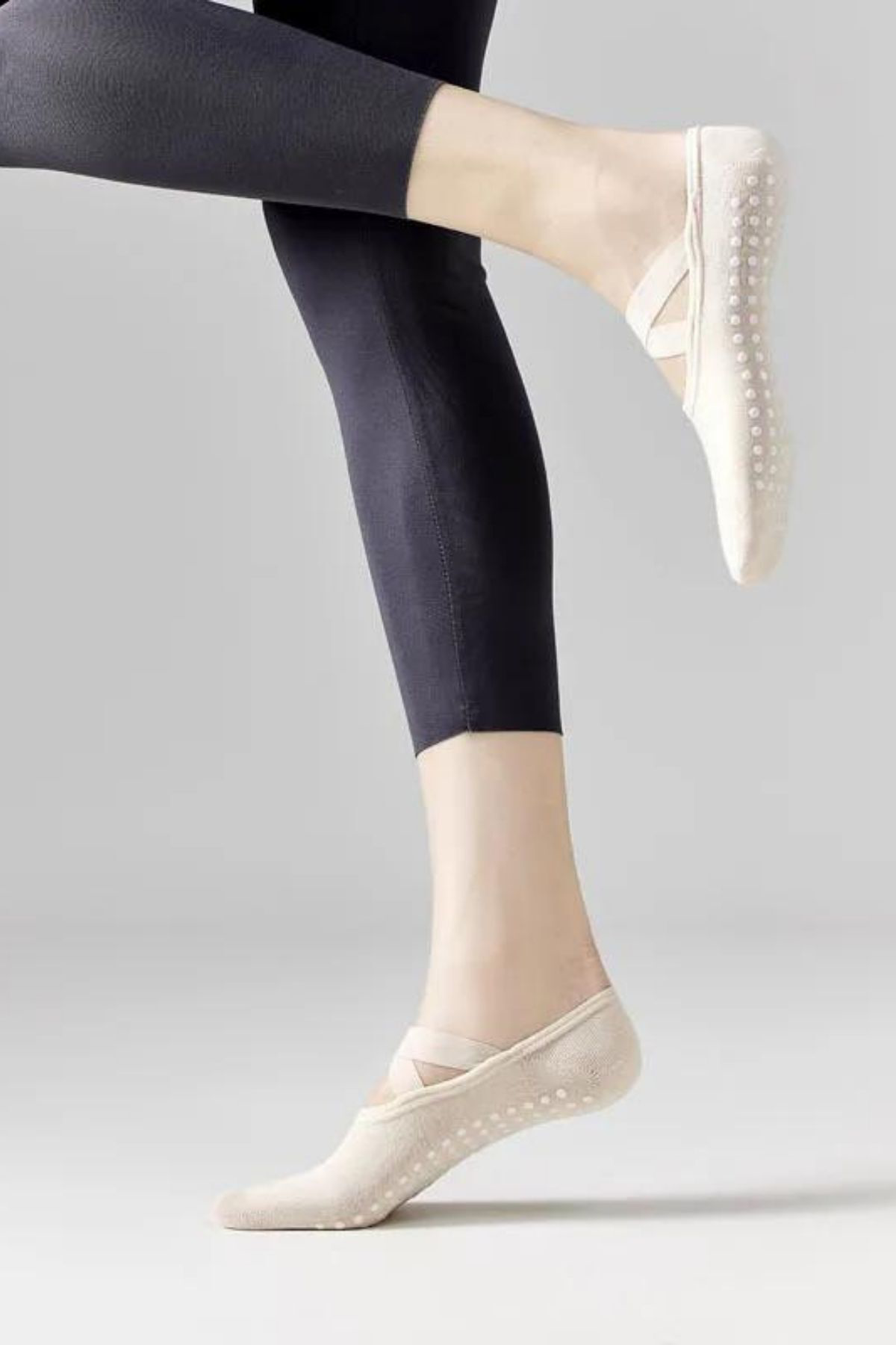 Bambu Pilates Çorabı Yoga ABS Kaydırmaz Taban Dans Bale Fitness S Bambu Pilates Çorabı Yoga ABS Kaydırmaz Taban Dans Bale Fitness S