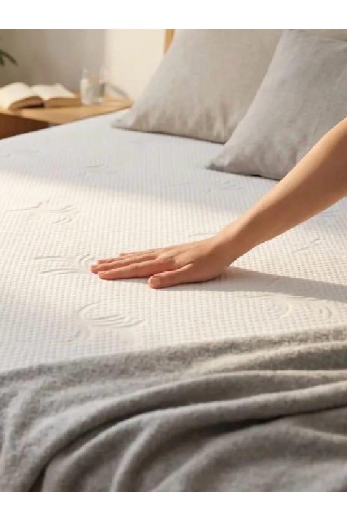 Bambu Premium Sıvı Geçirmez Fitted Alez | %100 Bambu Ultra Sessiz
