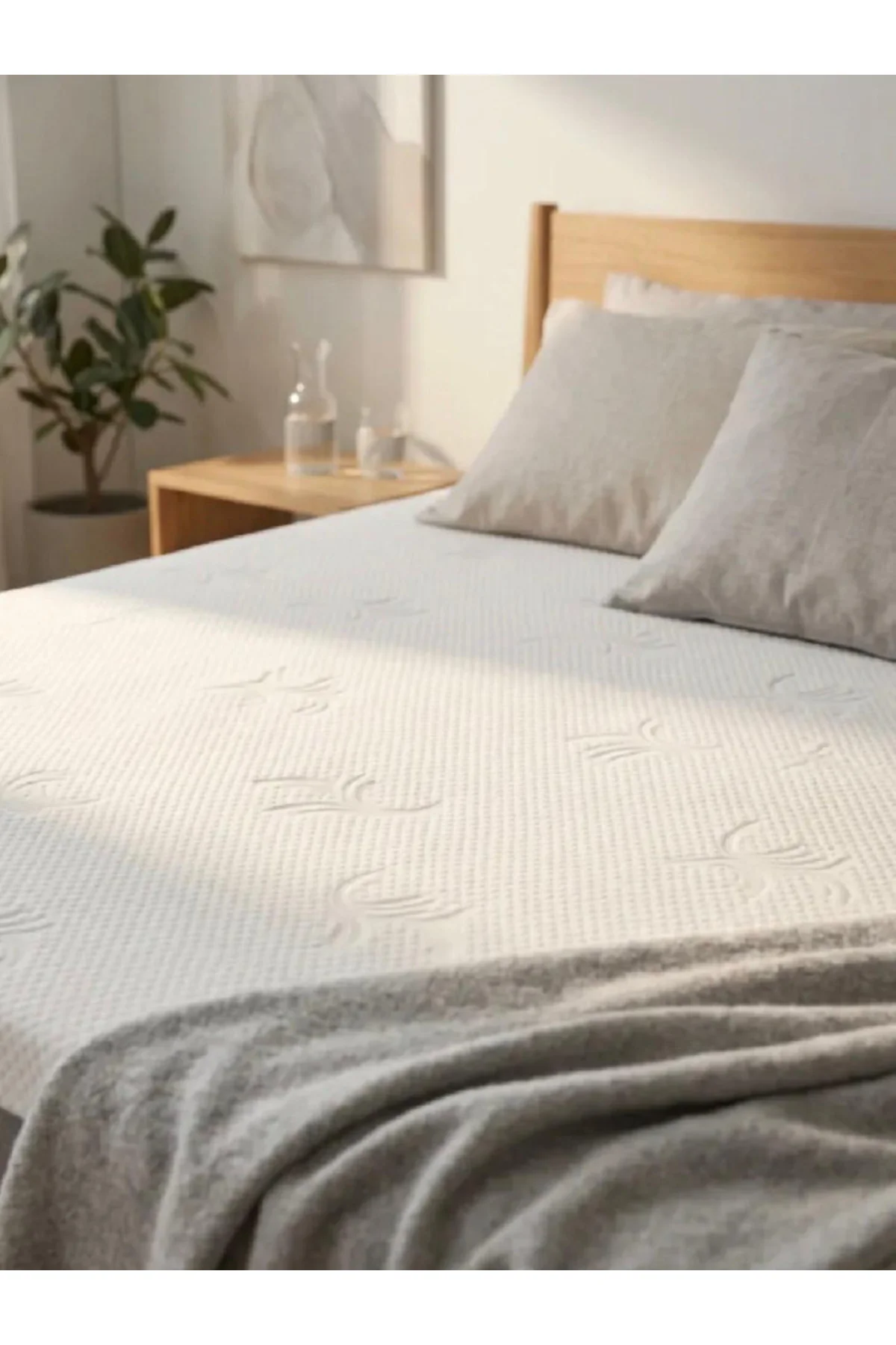 Bambu Premium Sıvı Geçirmez Fitted Alez | %100 Bambu Ultra Sessiz