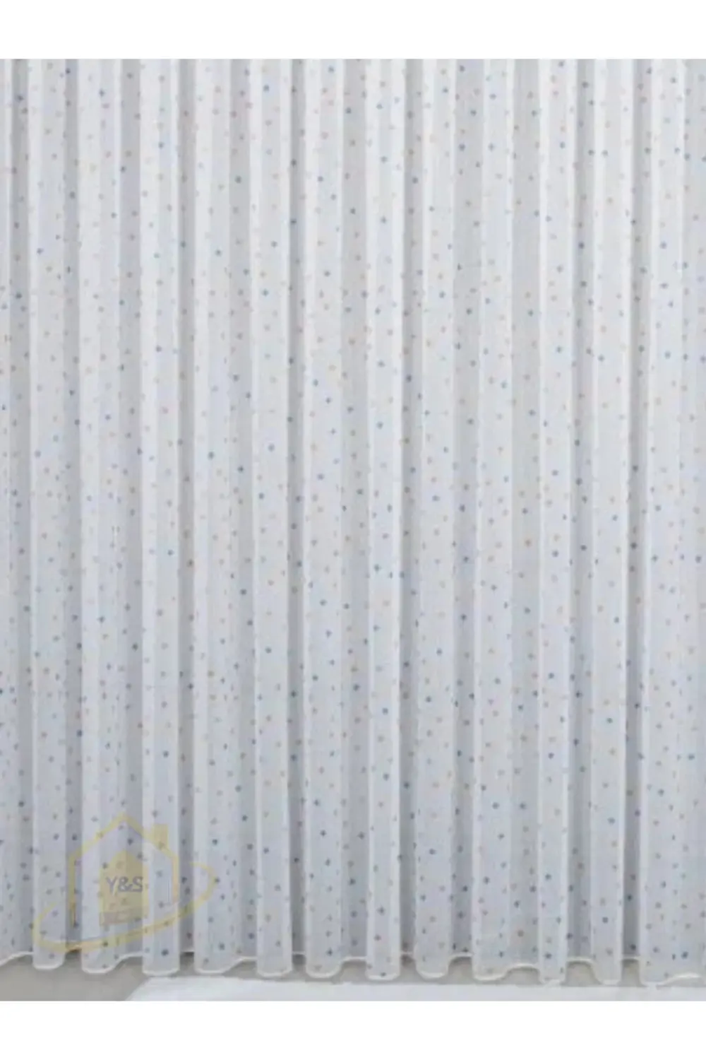 Bambu Rovina Puantiyeli Bebek-Çocuk Odası ve Mutfak Renkli Modern