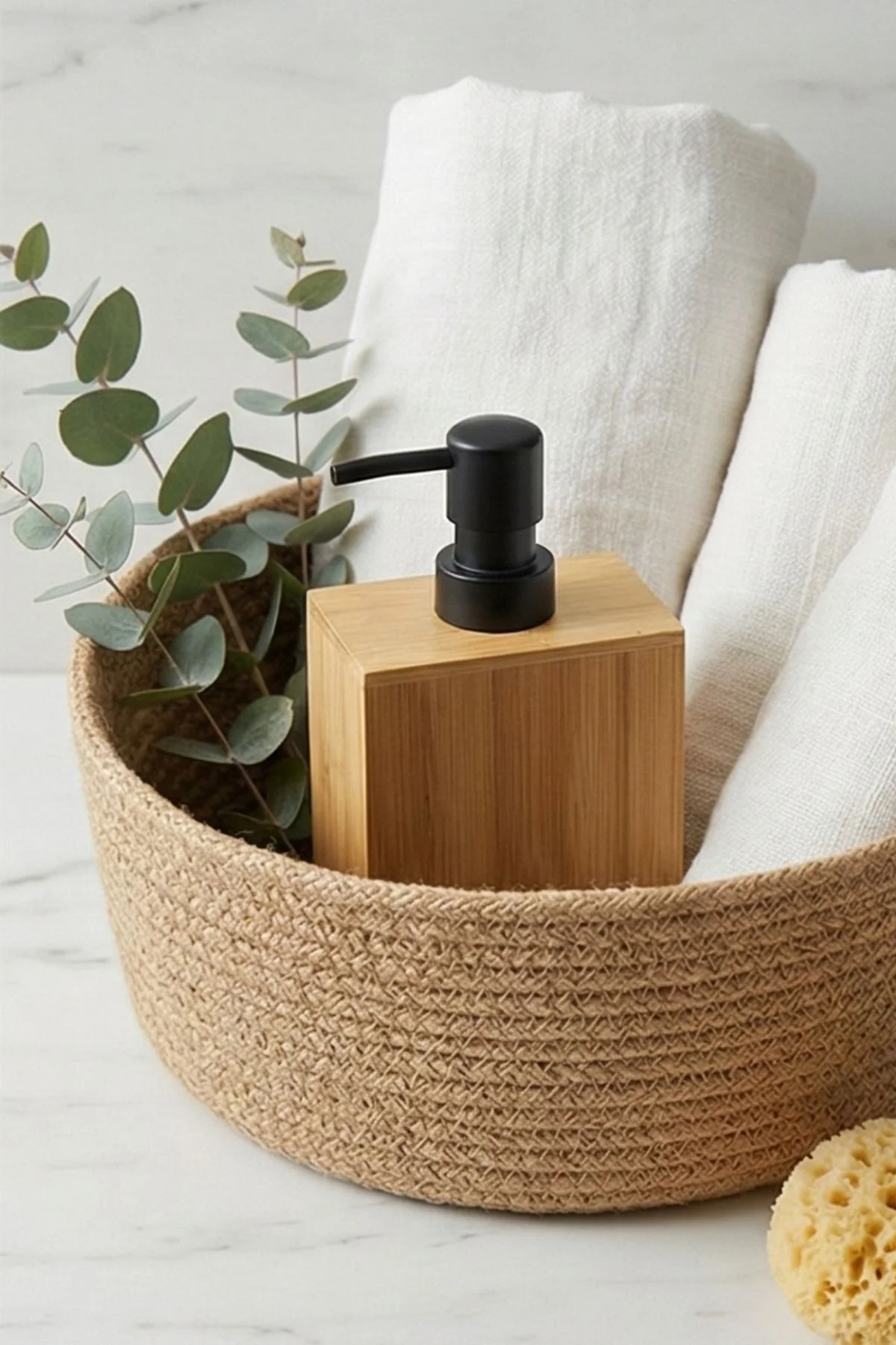Bambu Siyah Kapaklı Basmalı Sabunluk Bambu Siyah Kapaklı Basmalı Sabunluk
