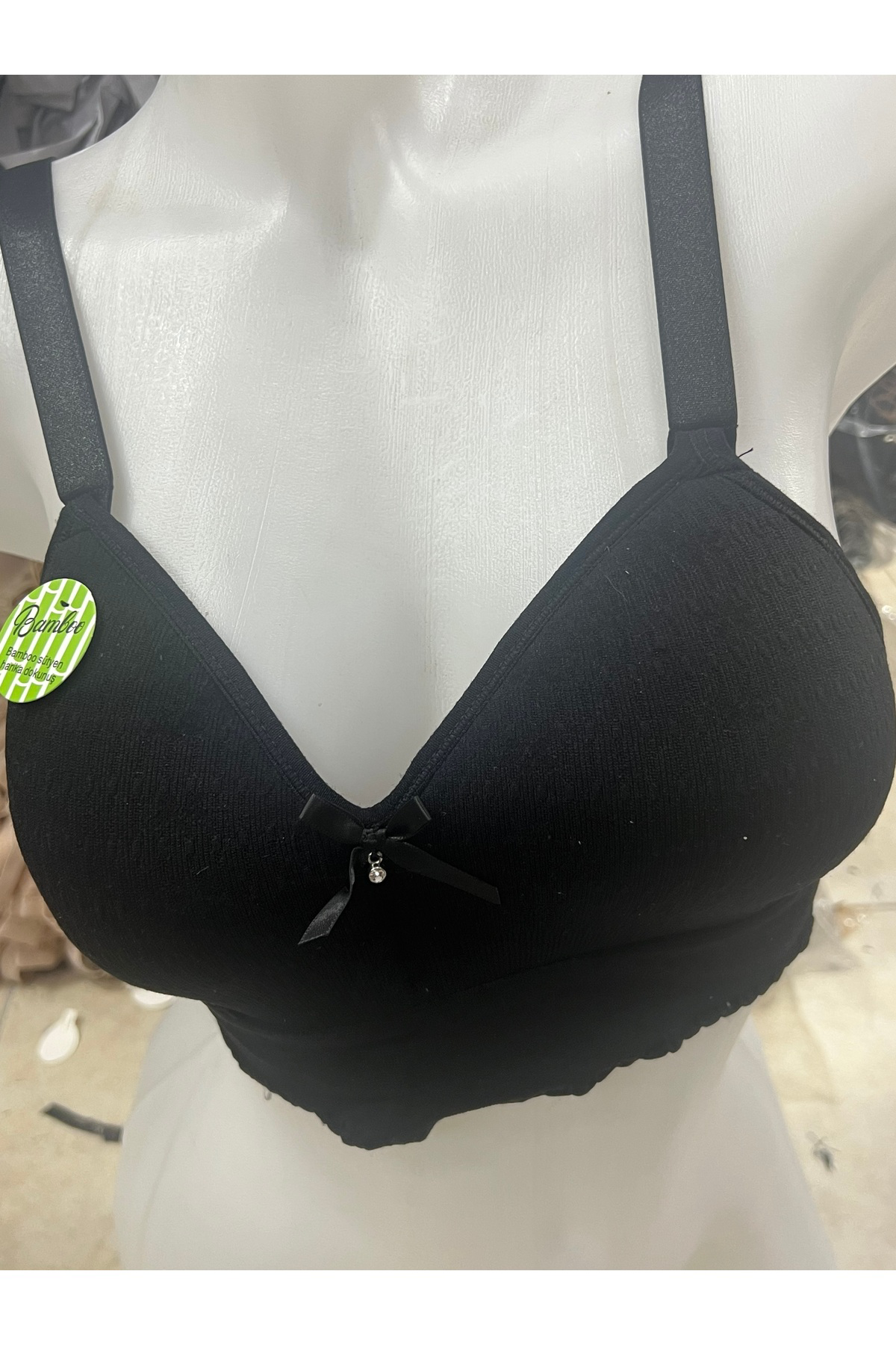 Bambu süngerli telsiz toparlayıcı sütyen