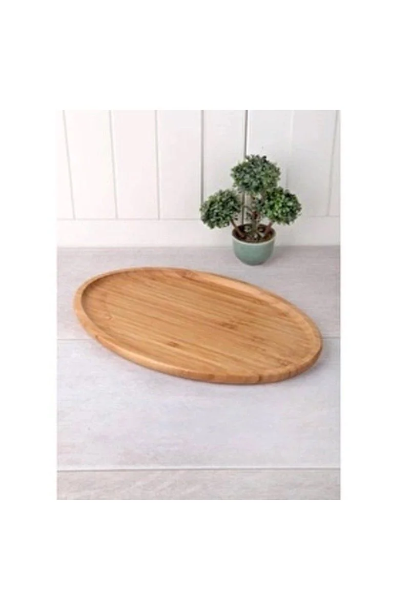 Bambu Sunum Tabağı 28x18 cm - Doğal ve Şık Sunum Fiyatı, Yorumları ve Özellikleri