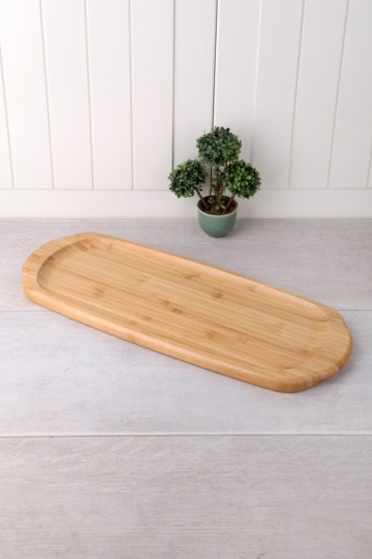 Just Cheap Store Bambu Sunum Tahtasi 40X16 Blsstp4016
