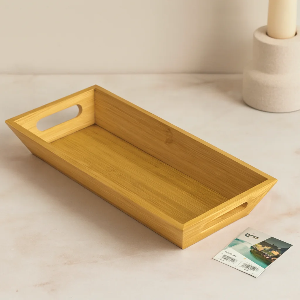 Bambu Sunum Tepsisi 16x35x4.5 cm (Çift Kulplu) Fiyatı, Yorumları ve Özellikleri