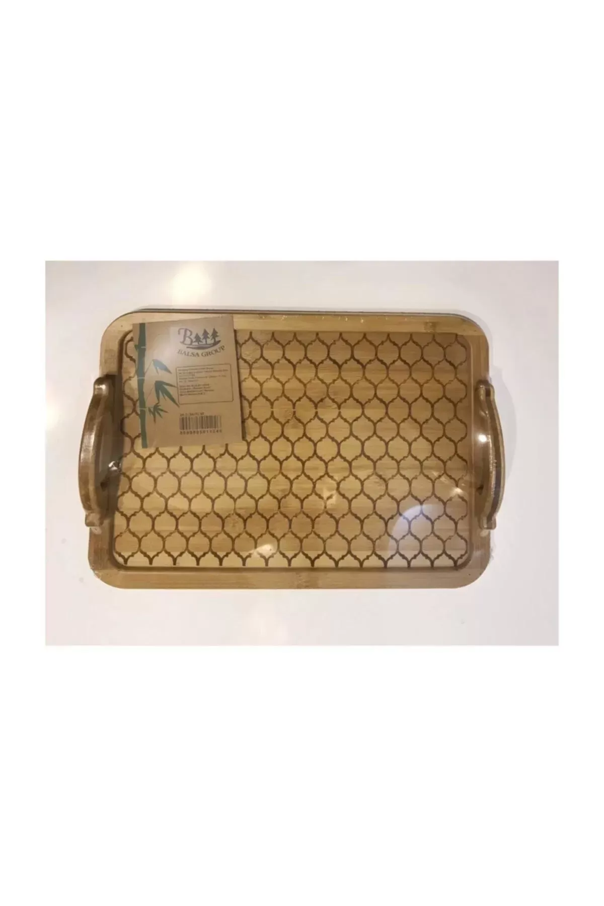 Just Cheap Store Bambu Tepsi Dikdörtgen 39,2X30 Cm Dt3930