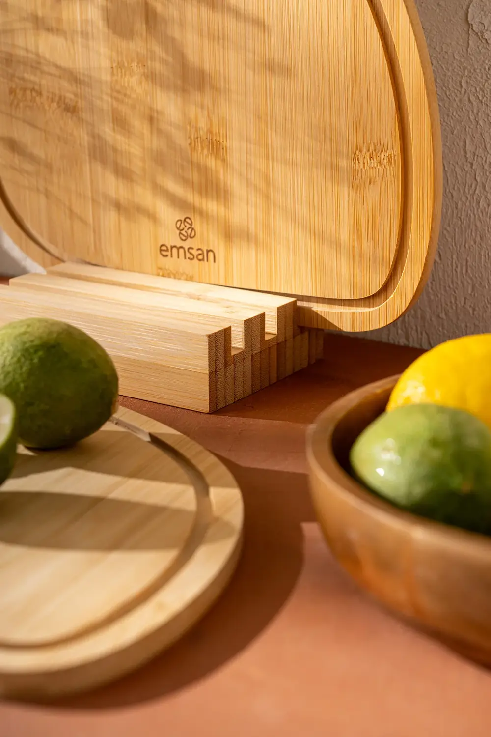 Bambu Threeline 3'lü Kesme Tahtası