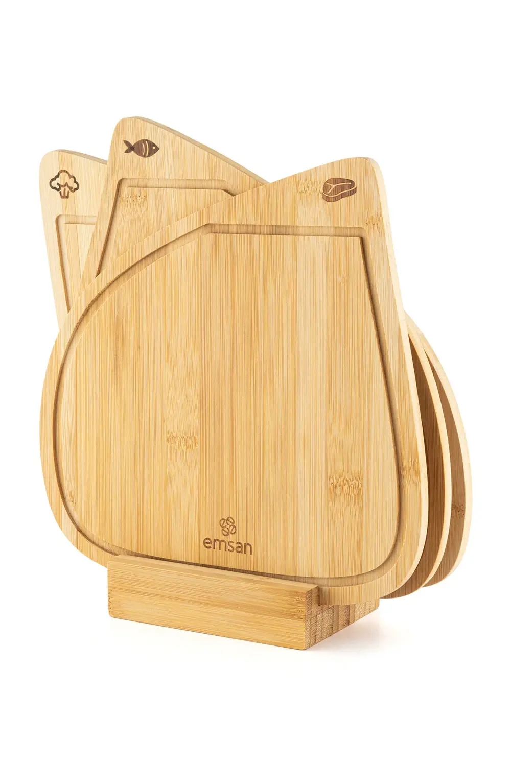 Bambu Threeline 3'lü Kesme Tahtası