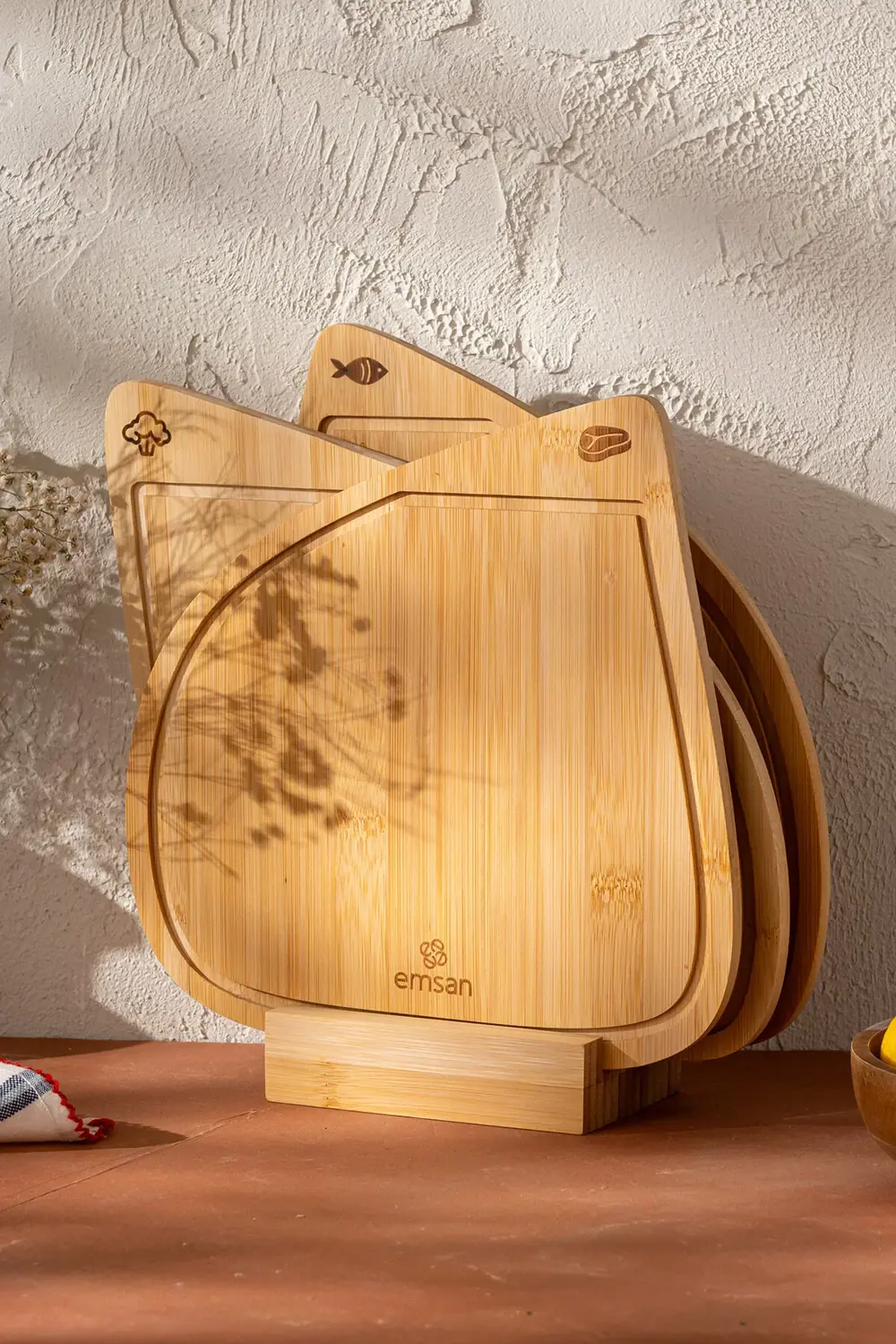 Bambu Threeline 3'lü Kesme Tahtası