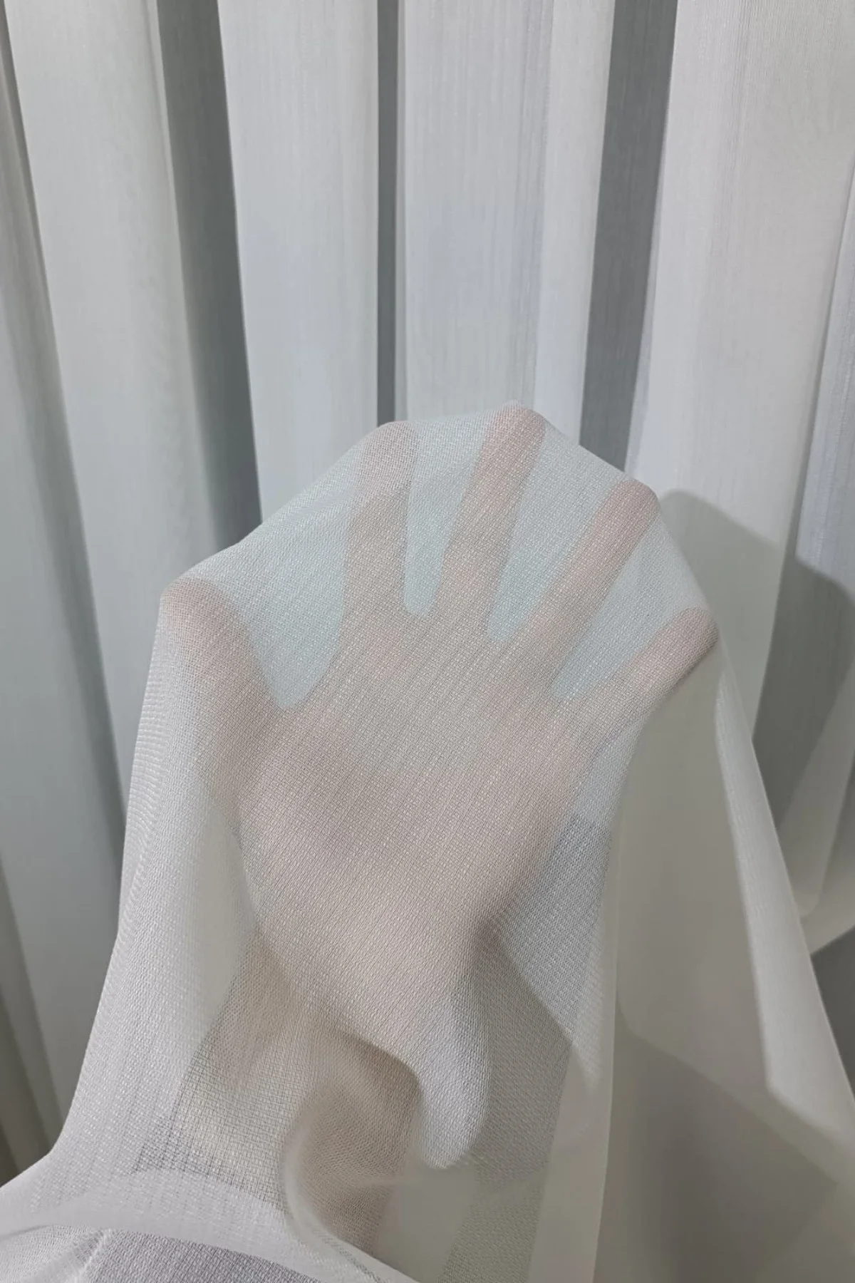 Bambu Tül Perde (1/2,5 Normal Pile) Ağır Gramajlı Kırışmaz Ütü İs