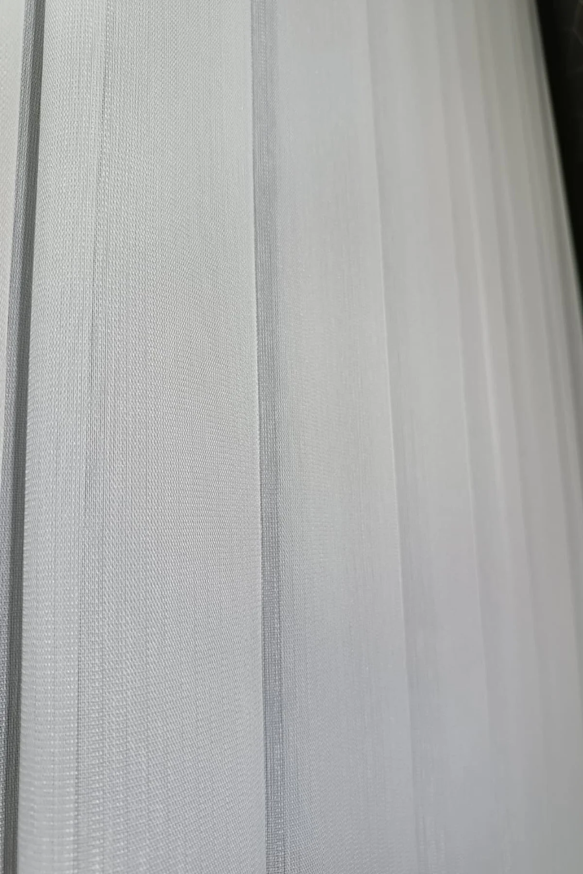 Bambu Tül Perde (1/2,5 Normal Pile) Ağır Gramajlı Kırışmaz Ütü İs